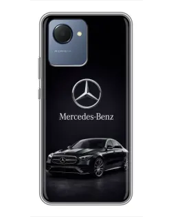 Чехол для Realme NARZO 50i Prime с картинкой «Mercedes — решетка радиатора»