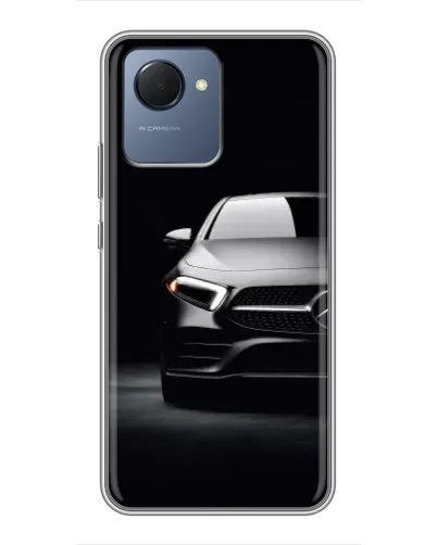 Чехол для Realme NARZO 50i Prime с картинкой «Свет фар Mercedes» Чехол для Realme NARZO 50i Prime с картинкой «Свет фар Mercedes»