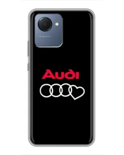 Чохол для Realme NARZO 50i Prime з картинкою «Логотип Audi Heart»