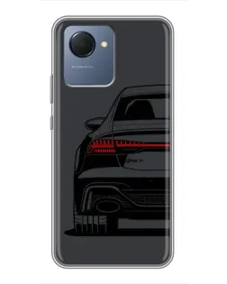 Чохол для Realme NARZO 50i Prime з картинкою «Задня частина Audi — арт»
