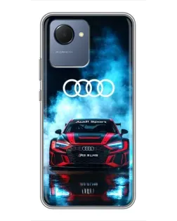 Чохол для Realme NARZO 50i Prime з картинкою «Audi Sport — неон»