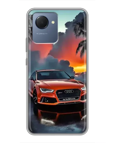 Чохол для Realme NARZO 50i Prime з картинкою «Audi — захід сонця» Чохол для Realme NARZO 50i Prime з картинкою «Audi — захід сонця»