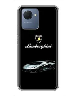 Чохол для Realme NARZO 50i Prime з картинкою «Логотип Lamborghini класика»