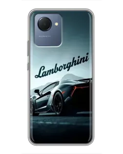 Чохол для Realme NARZO 50i Prime з картинкою «Класичний Lamborghini надпис»