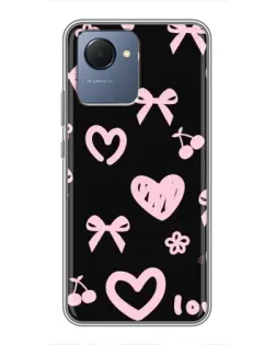 Чохол для Realme NARZO 50i Prime з картинкою «Сатиновий бант»