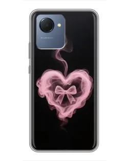 Чохол для Realme NARZO 50i Prime з картинкою «Димчасте серце»