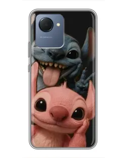 Чохол для Realme NARZO 50i Prime з картинкою «Стіч та Ангел»