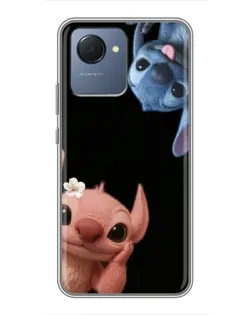 Чохол для Realme NARZO 50i Prime з картинкою «Фіолетовий туман троянд»