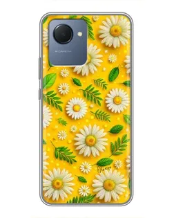 Чехол для Realme NARZO 50i Prime с картинкой «Ромашковое солнце»