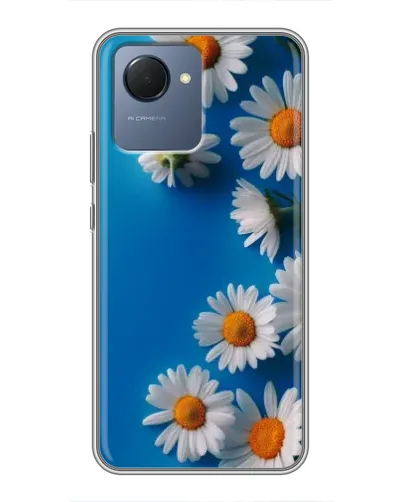 Чехол для Realme NARZO 50i Prime с картинкой «Белоснежные маргаритки» Чехол для Realme NARZO 50i Prime с картинкой «Белоснежные маргаритки»