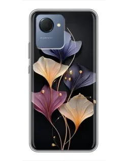 Чехол для Realme NARZO 50i Prime с картинкой «Лиловые цветы грации»