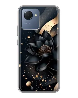 Чехол для Realme NARZO 50i Prime с картинкой «Черный лотос»