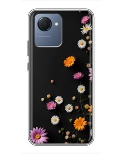 Чехол для Realme NARZO 50i Prime с картинкой «Цветочная композиция»