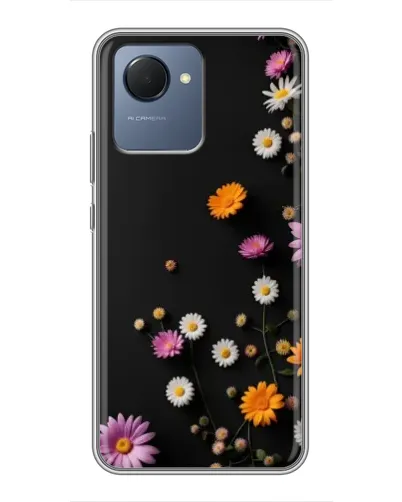 Чехол для Realme NARZO 50i Prime с картинкой «Цветочная композиция» Чехол для Realme NARZO 50i Prime с картинкой «Цветочная композиция»