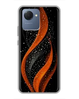 Чохол для Realme NARZO 50i Prime з картинкою «Вогняна зоряна хвиля»