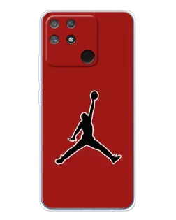 Чехол для Realme NARZO 80 Lite 4G с картинкой «Jordan Red Back» Чехол для Realme NARZO 80 Lite 4G с картинкой «Jordan Red Back»