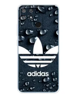 Чехол для Realme NARZO 80 Lite 4G с картинкой «Adidas Trefoil Blue» Чехол для Realme NARZO 80 Lite 4G с картинкой «Adidas Trefoil Blue»