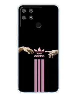 Чехол для Realme NARZO 80 Lite 4G с картинкой «Adidas Hands» Чехол для Realme NARZO 80 Lite 4G с картинкой «Adidas Hands»