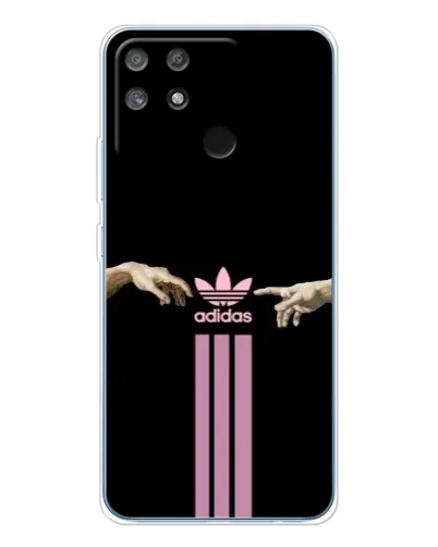 Чехол для Realme NARZO 80 Lite 4G с картинкой «Adidas Hands» Чехол для Realme NARZO 80 Lite 4G с картинкой «Adidas Hands»
