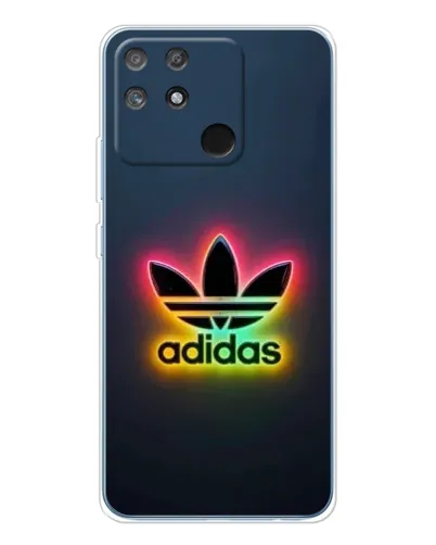 Чехол для Realme NARZO 80 Lite 4G с картинкой «Неоновый Adidas» Чехол для Realme NARZO 80 Lite 4G с картинкой «Неоновый Adidas»