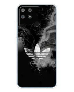 Чехол для Realme NARZO 80 Lite 4G с картинкой «Абстрактный дым Adidas» Чехол для Realme NARZO 80 Lite 4G с картинкой «Абстрактный дым Adidas»
