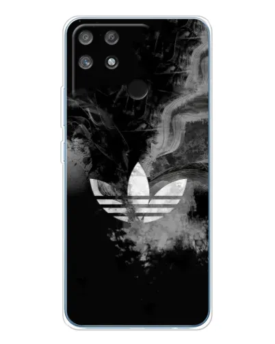 Чехол для Realme NARZO 80 Lite 4G с картинкой «Абстрактный дым Adidas» Чехол для Realme NARZO 80 Lite 4G с картинкой «Абстрактный дым Adidas»