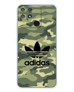 Чехол для Realme NARZO 80 Lite 4G с картинкой «Милитари стиль Adidas» Чехол для Realme NARZO 80 Lite 4G с картинкой «Милитари стиль Adidas»