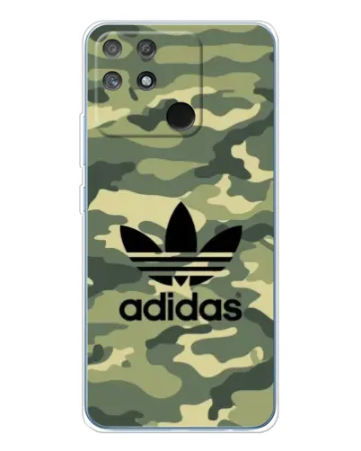 Чехол для Realme NARZO 80 Lite 4G с картинкой «Милитари стиль Adidas» Чехол для Realme NARZO 80 Lite 4G с картинкой «Милитари стиль Adidas»