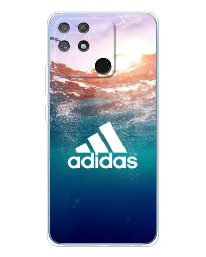 Чехол для Realme NARZO 80 Lite 4G с картинкой «Океанская глубина адидас» Чехол для Realme NARZO 80 Lite 4G с картинкой «Океанская глубина адидас»