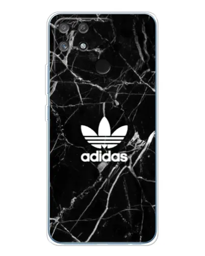 Чехол для Realme NARZO 80 Lite 4G с картинкой «Белый мрамор Adidas» Чехол для Realme NARZO 80 Lite 4G с картинкой «Белый мрамор Adidas»