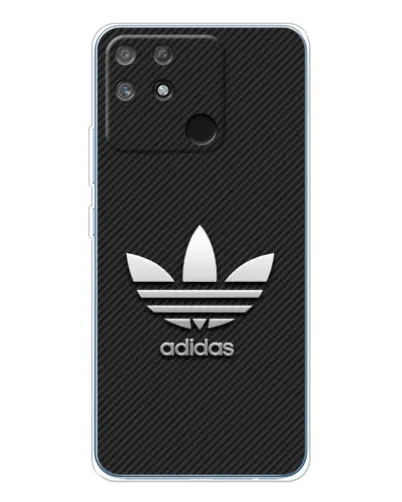 Чехол для Realme NARZO 80 Lite 4G с картинкой «Adidas Карбоновая текстура» Чехол для Realme NARZO 80 Lite 4G с картинкой «Adidas Карбоновая текстура»