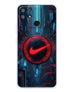 Чехол для Realme NARZO 80 Lite 4G с картинкой «Техногенный стиль Nike» Чехол для Realme NARZO 80 Lite 4G с картинкой «Техногенный стиль Nike»