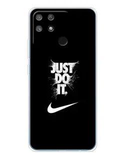 Чехол для Realme NARZO 80 Lite 4G с картинкой «Текстовый принт Nike» Чехол для Realme NARZO 80 Lite 4G с картинкой «Текстовый принт Nike»