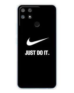 Чехол для Realme NARZO 80 Lite 4G с картинкой «Классический принт Nike» Чехол для Realme NARZO 80 Lite 4G с картинкой «Классический принт Nike»
