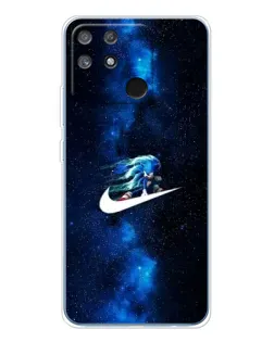 Чехол для Realme NARZO 80 Lite 4G с картинкой «Звездный путь Nike» Чехол для Realme NARZO 80 Lite 4G с картинкой «Звездный путь Nike»