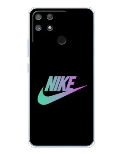 Чехол для Realme NARZO 80 Lite 4G с картинкой «Nike — городская ночь»