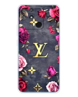 Чехол для Realme NARZO 80 Lite 4G с картинкой «Цветочный Louis Vuitton»