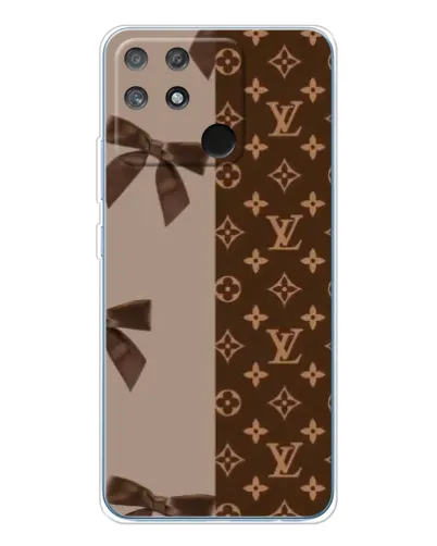 Чехол для Realme NARZO 80 Lite 4G с картинкой «Louis Vuitton — банты» Чехол для Realme NARZO 80 Lite 4G с картинкой «Louis Vuitton — банты»