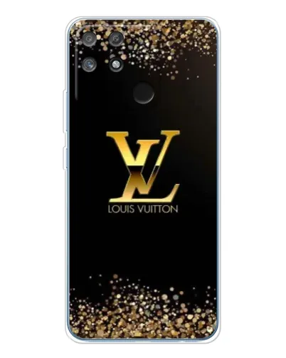 Чехол для Realme NARZO 80 Lite 4G с картинкой «LV — золотые искры» Чехол для Realme NARZO 80 Lite 4G с картинкой «LV — золотые искры»