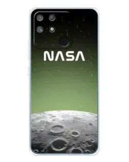 Чохол для Realme NARZO 80 Lite 4G з картинкою «NASA — місячний градієнт»
