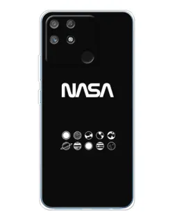 Чохол для Realme NARZO 80 Lite 4G з картинкою «NASA — технічний принт»