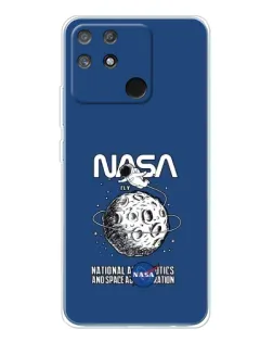 Чохол для Realme NARZO 80 Lite 4G з картинкою «NASA — місячна місія»
