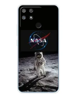 Чохол для Realme NARZO 80 Lite 4G з картинкою «Астронавт на Місяці»