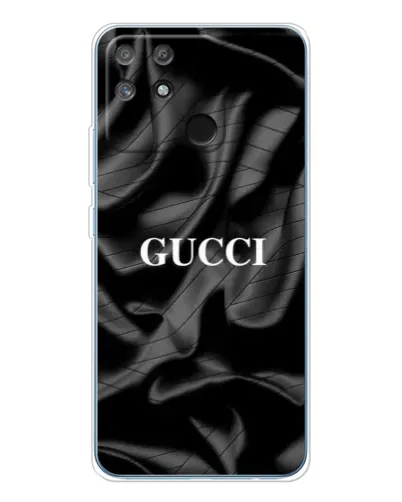 Чехол для Realme NARZO 80 Lite 4G с картинкой «Gucci — шелковые волны»