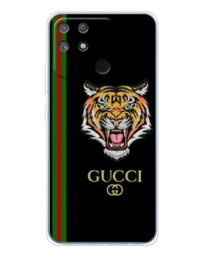 Чехол для Realme NARZO 80 Lite 4G с картинкой «Тигр Gucci»