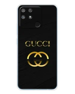Чехол для Realme NARZO 80 Lite 4G с картинкой «Золотой логотип Gucci» Чехол для Realme NARZO 80 Lite 4G с картинкой «Золотой логотип Gucci»