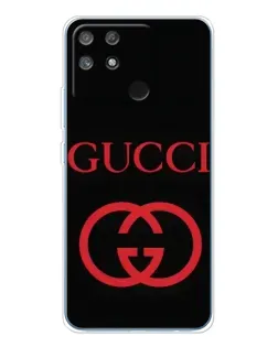 Чехол для Realme NARZO 80 Lite 4G с картинкой «Gucci — красный логотип» Чехол для Realme NARZO 80 Lite 4G с картинкой «Gucci — красный логотип»
