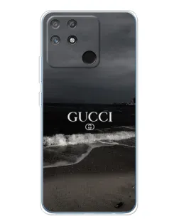 Чехол для Realme NARZO 80 Lite 4G с картинкой «Gucci — морской прибой» Чехол для Realme NARZO 80 Lite 4G с картинкой «Gucci — морской прибой»