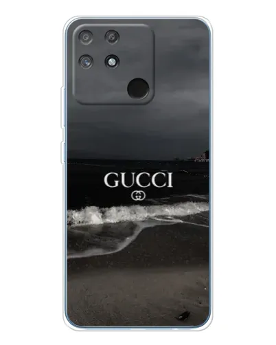Чехол для Realme NARZO 80 Lite 4G с картинкой «Gucci — морской прибой»