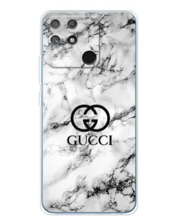 Чехол для Realme NARZO 80 Lite 4G с картинкой «Gucci — мраморный шик» Чехол для Realme NARZO 80 Lite 4G с картинкой «Gucci — мраморный шик»